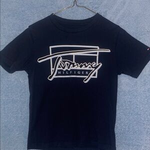Tommy Hilfiger Kids Navy Tee with Logo